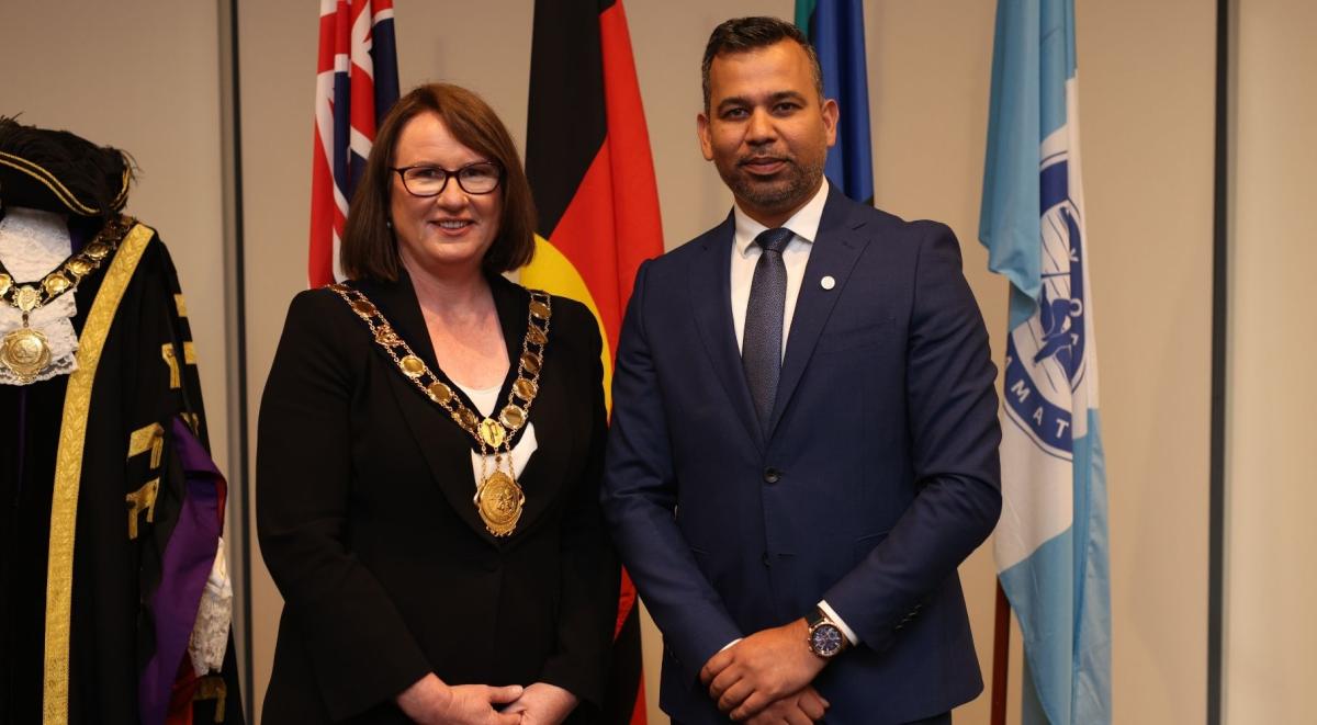 New Lord Mayor for the City of Parramatta Councillor Donna Davis