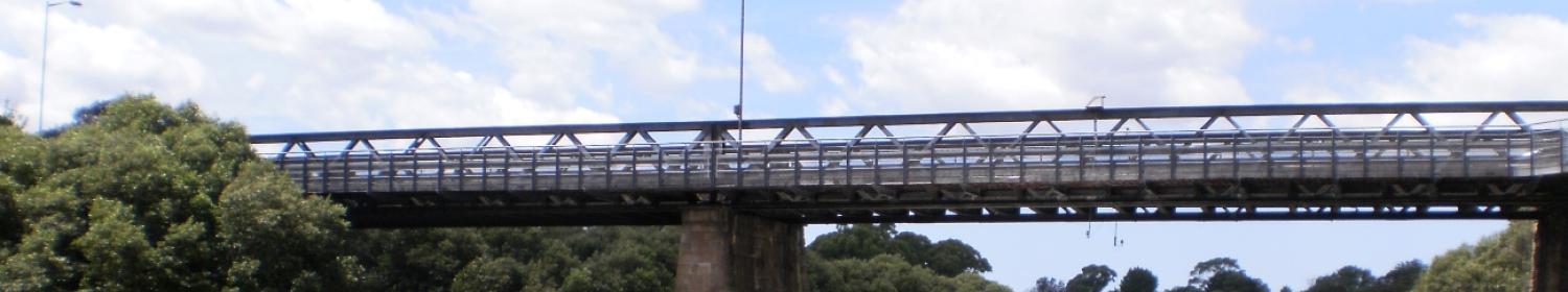 Gasworks Bridge over Parramatta River