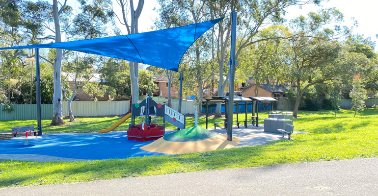 Sir Thomas Mitchell Reserve - NEW Playground