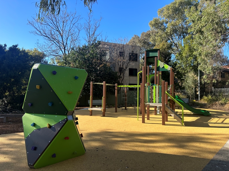 Rosella Park Playground in Harris Park