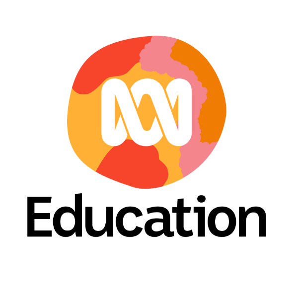 ABC symbol with Education text in bold black