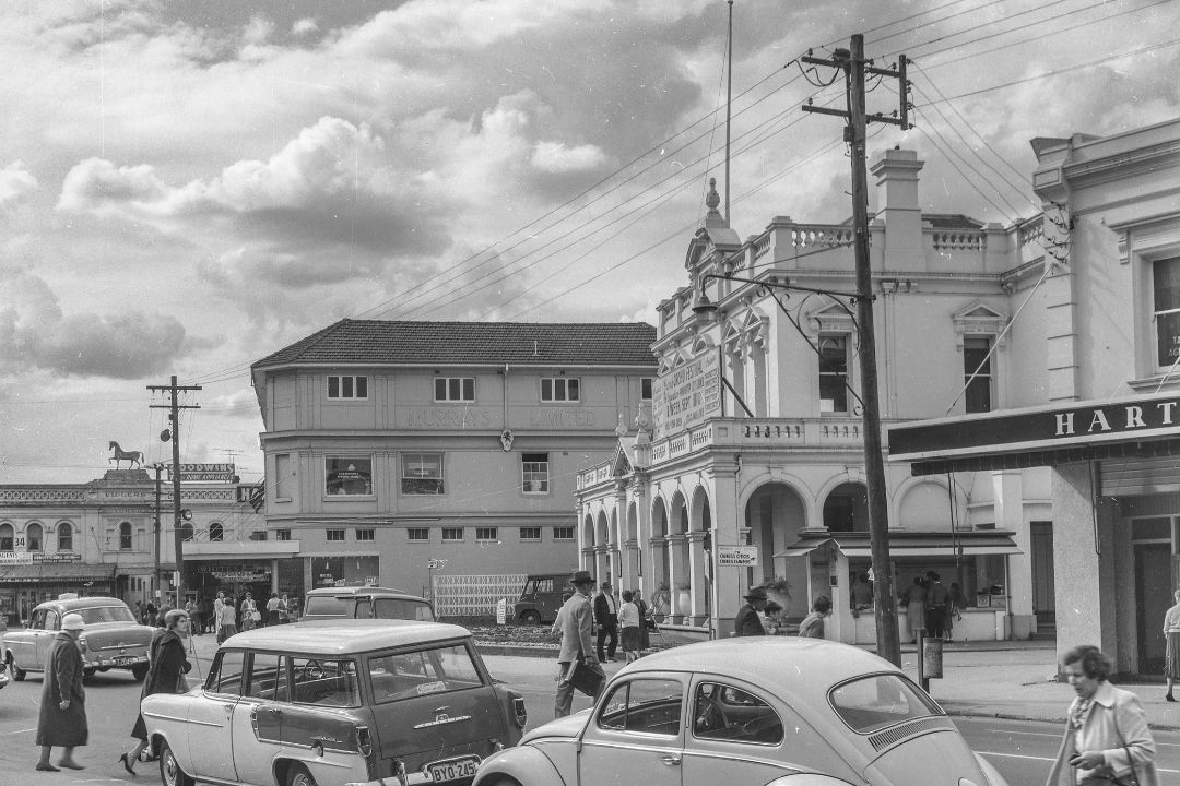 Parramatta Town Hall in the 1950s
