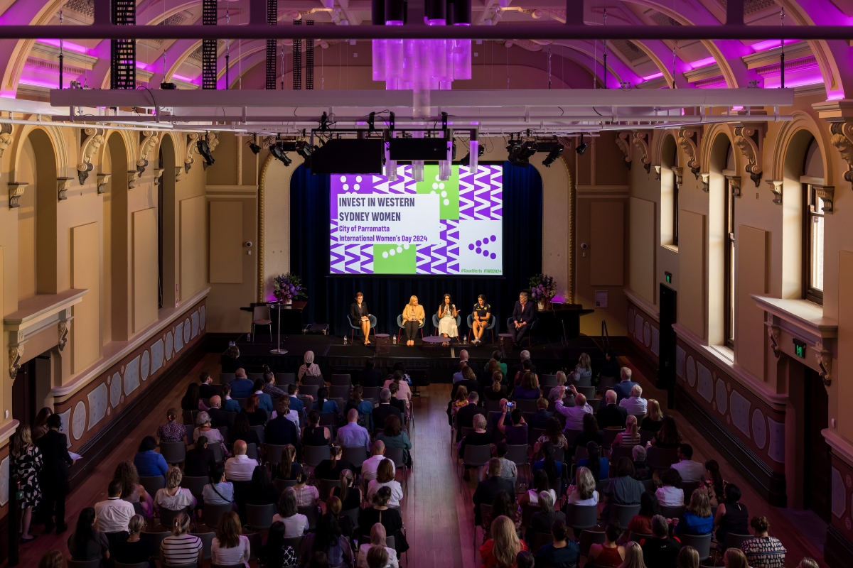 International Women's Day Symposium at Parramatta Town Hall